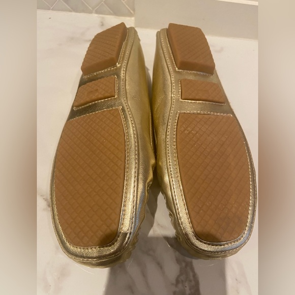 NWOT - Comfy Gold Loafers - Picture 7 of 8